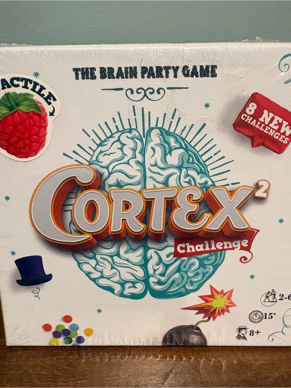 New Cortex Challenge Brain Party Game - Teal and White